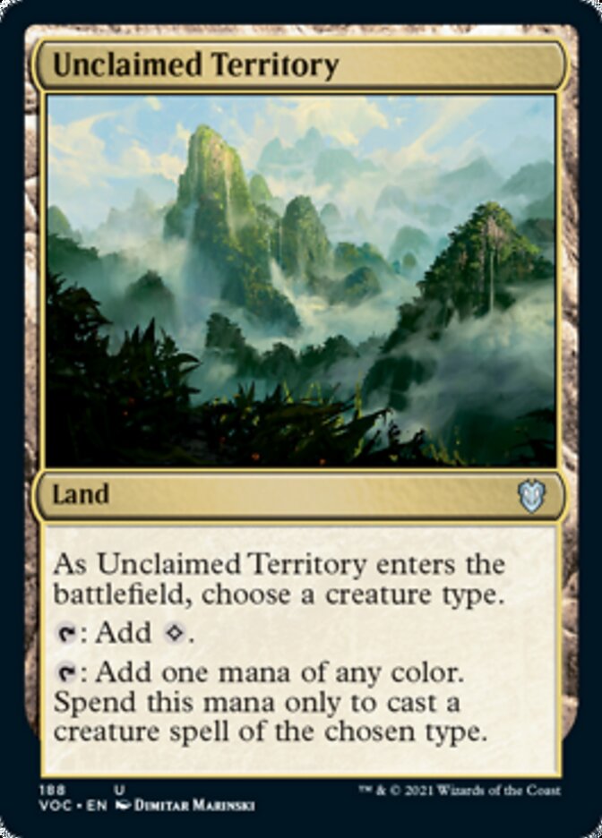 Unclaimed Territory [Innistrad: Crimson Vow Commander] | Devastation Store