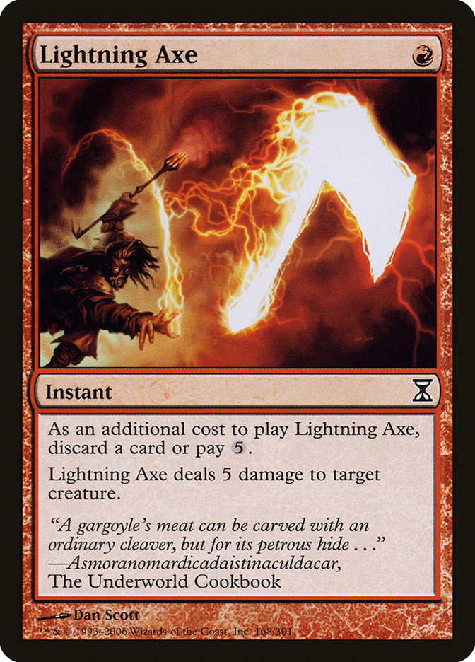 Lightning Axe [Time Spiral] - Devastation Store | Devastation Store