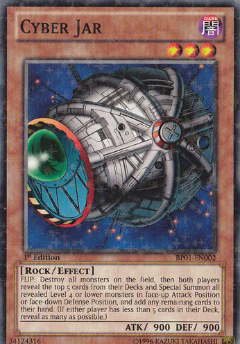 Cyber Jar [BP01-EN002] Starfoil Rare | Devastation Store
