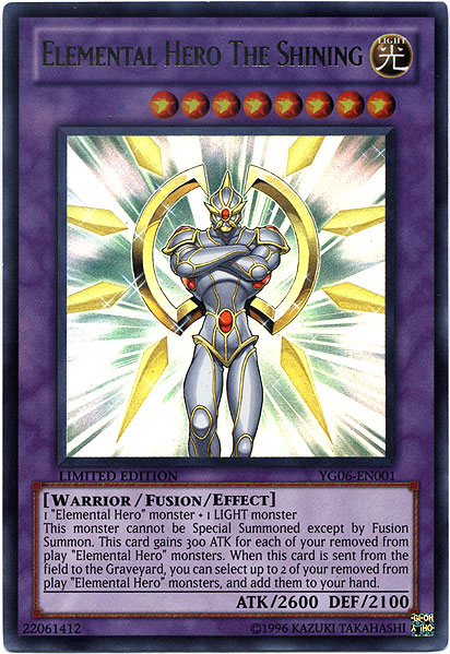 Elemental Hero The Shining [YG06-EN001] Ultra Rare | Devastation Store