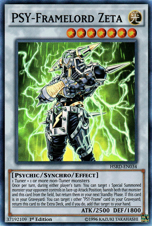 PSY-Framelord Zeta [HSRD-EN034] Super Rare | Devastation Store