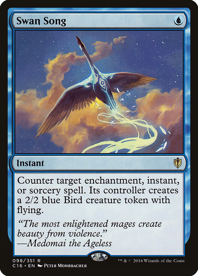 Swan Song [Commander 2016] | Devastation Store