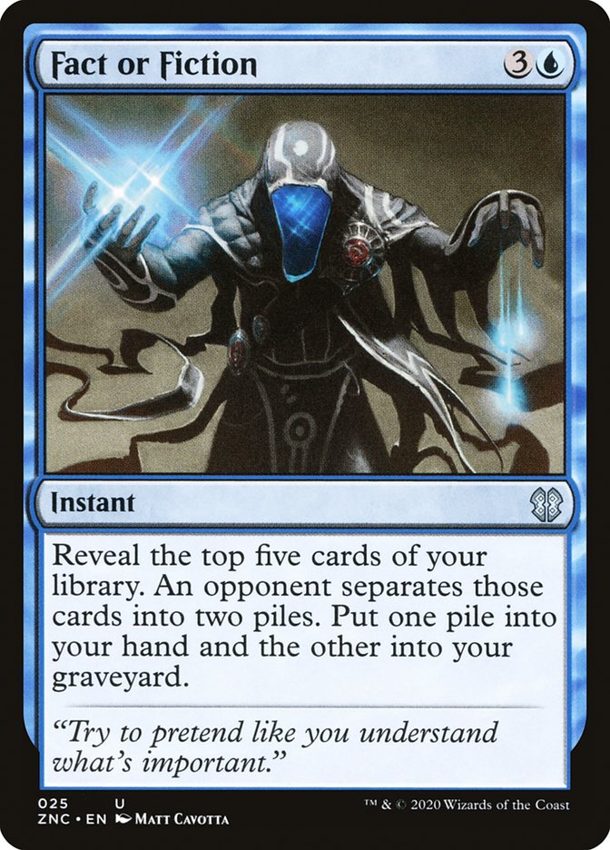 Fact or Fiction [Zendikar Rising Commander] | Devastation Store