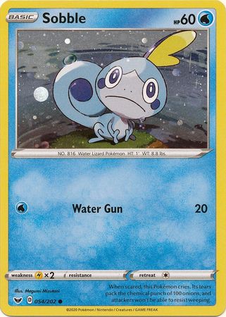 Sobble (054/202) (Cosmos Holo) [Sword & Shield: Base Set] | Devastation Store