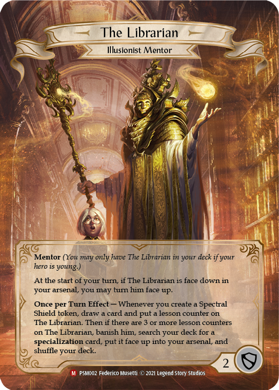 The Librarian [PSM002] (Monarch Prism Blitz Deck) | Devastation Store