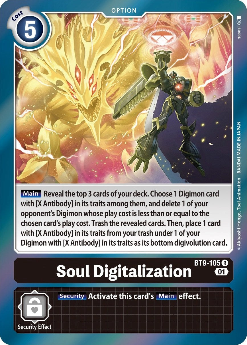 Soul Digitalization [BT9-105] [X Record] | Devastation Store