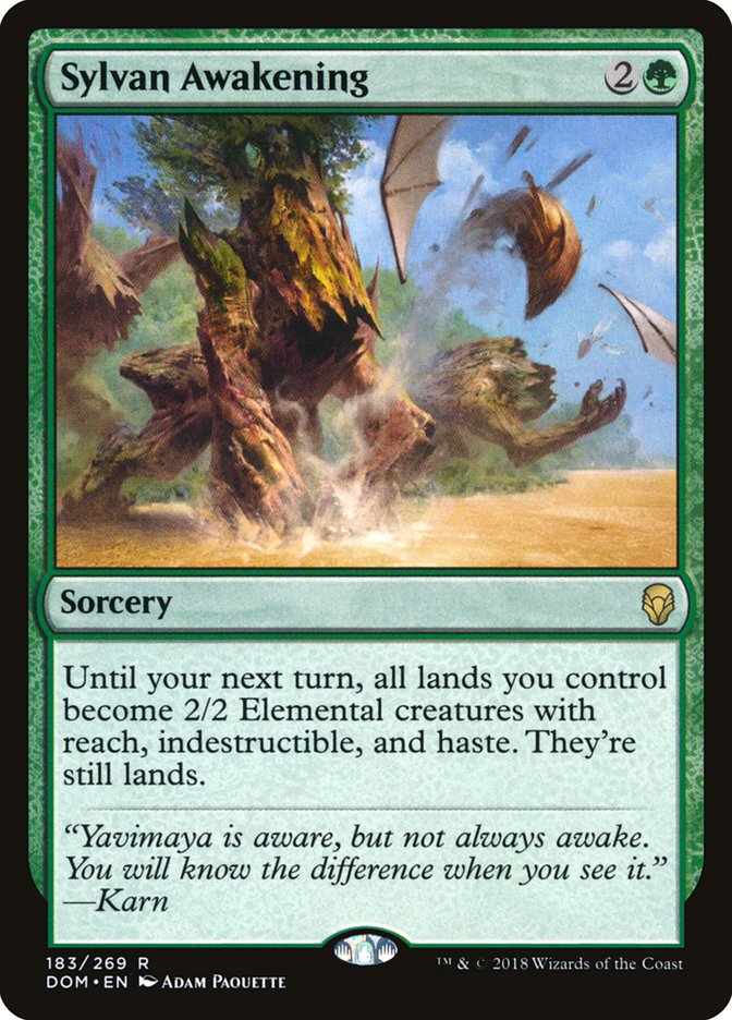 Sylvan Awakening [Dominaria] | Devastation Store