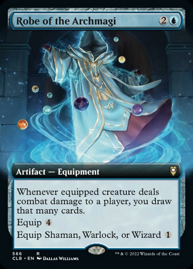 Robe of the Archmagi (Extended Art) [Commander Legends: Battle for Baldur's Gate] | Devastation Store