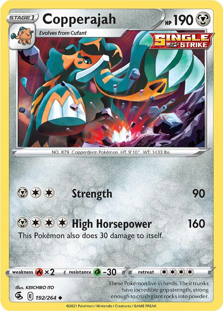 Copperajah (192/264) [Sword & Shield: Fusion Strike] | Devastation Store