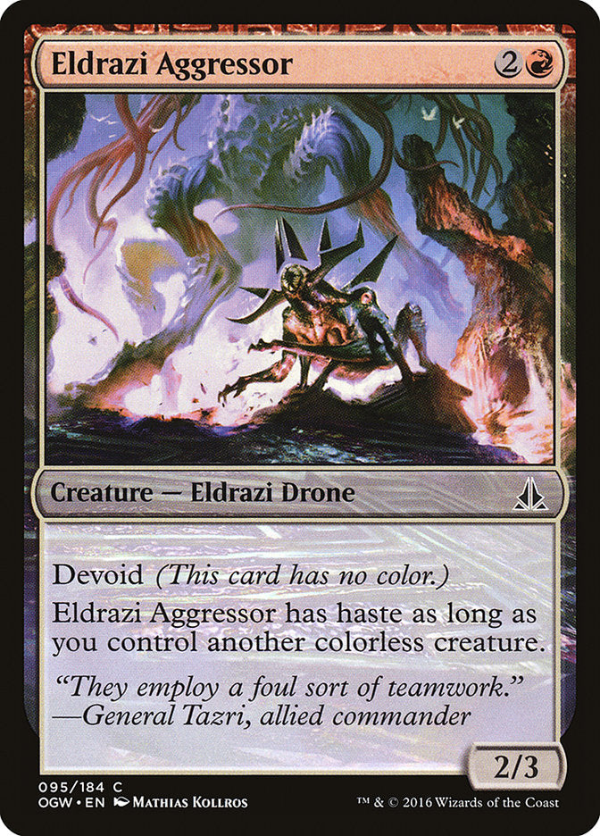 Eldrazi Aggressor [Oath of the Gatewatch] - Devastation Store | Devastation Store