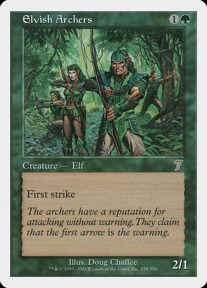 Elvish Archers [Seventh Edition] - Devastation Store | Devastation Store