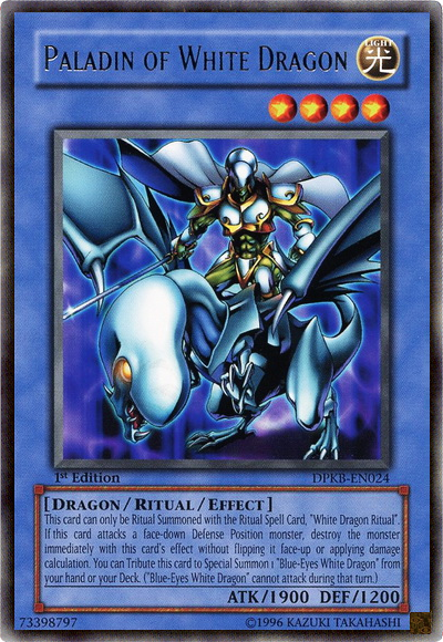Paladin of White Dragon [DPKB-EN024] Rare | Devastation Store