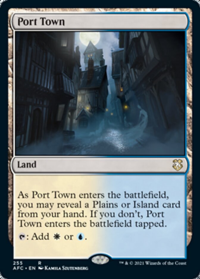 Port Town [Dungeons & Dragons: Adventures in the Forgotten Realms Commander] | Devastation Store