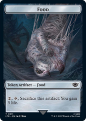Ballistic Boulder // Food Token (11) Double-Sided Token [The Lord of the Rings: Tales of Middle-Earth Tokens] | Devastation Store