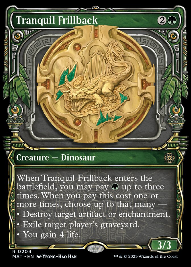 Tranquil Frillback (Showcase Halo Foil) [March of the Machine: The Aftermath] | Devastation Store