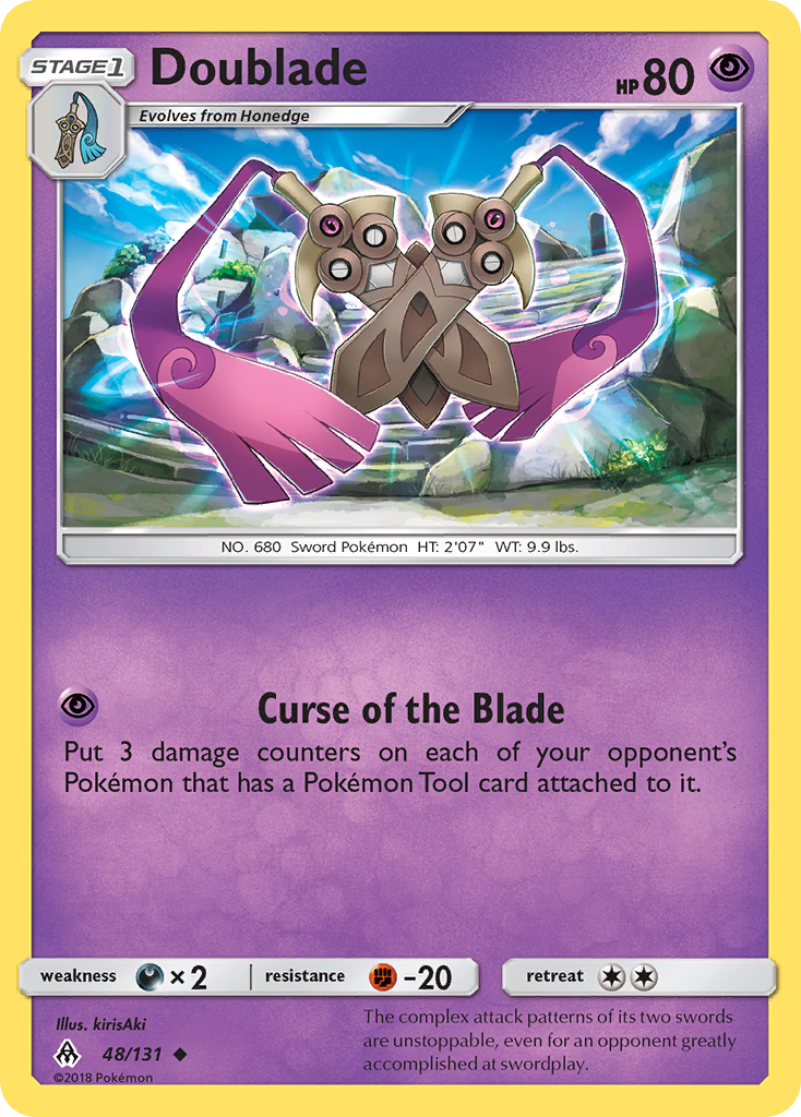 Doublade (48/131) [Sun & Moon: Forbidden Light] | Devastation Store