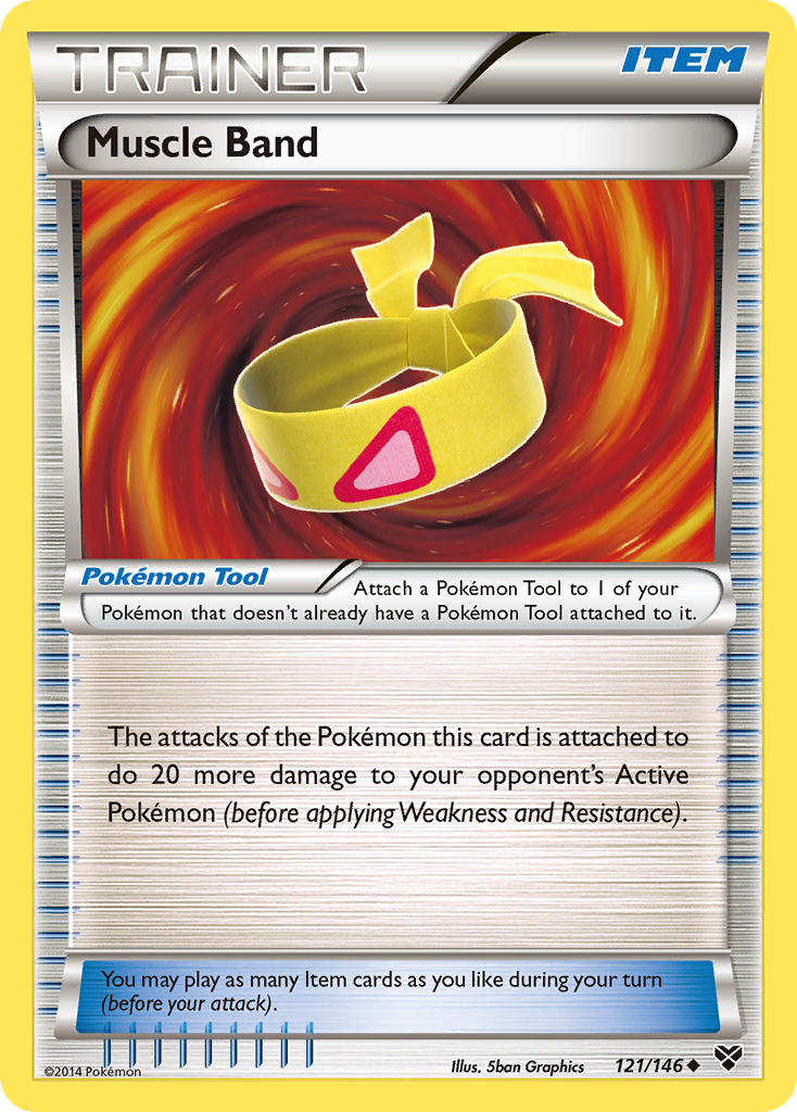 Muscle Band (121/146) [XY: Base Set] | Devastation Store