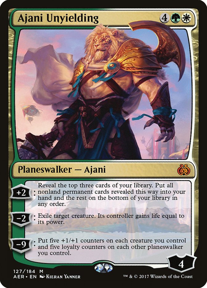 Ajani Unyielding [Aether Revolt] - Devastation Store | Devastation Store