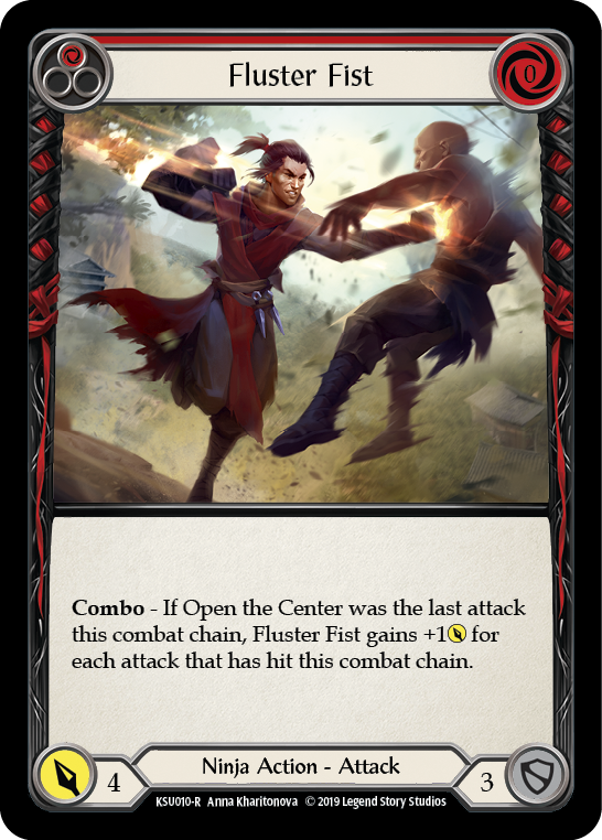 Fluster Fist (Red) [KSU010-R] Normal - Devastation Store | Devastation Store