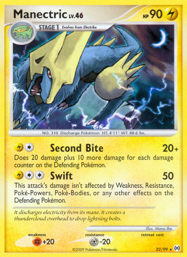 Manectric (22/99) [Platinum: Arceus] | Devastation Store