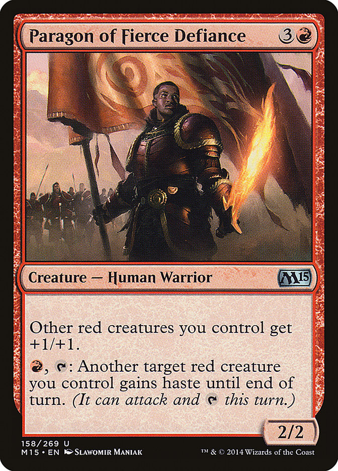 Paragon of Fierce Defiance [Magic 2015] - Devastation Store | Devastation Store