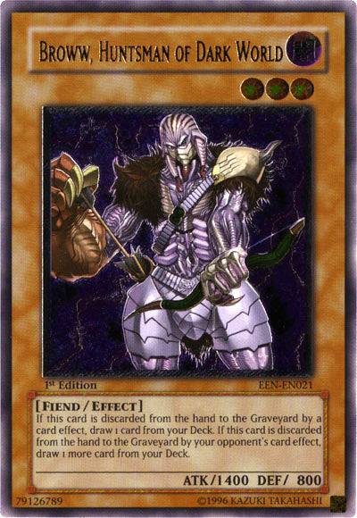 Broww, Huntsman of Dark World [EEN-EN021] Ultimate Rare | Devastation Store