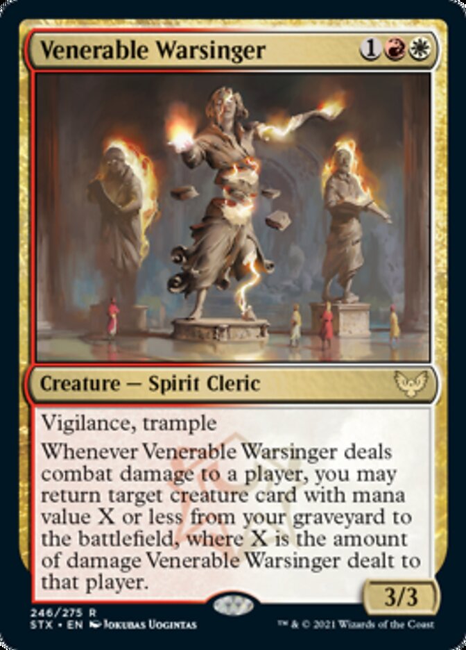 Venerable Warsinger [Strixhaven: School of Mages] | Devastation Store