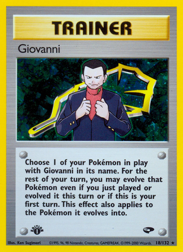 Giovanni (18/132) [Gym Challenge 1st Edition] | Devastation Store