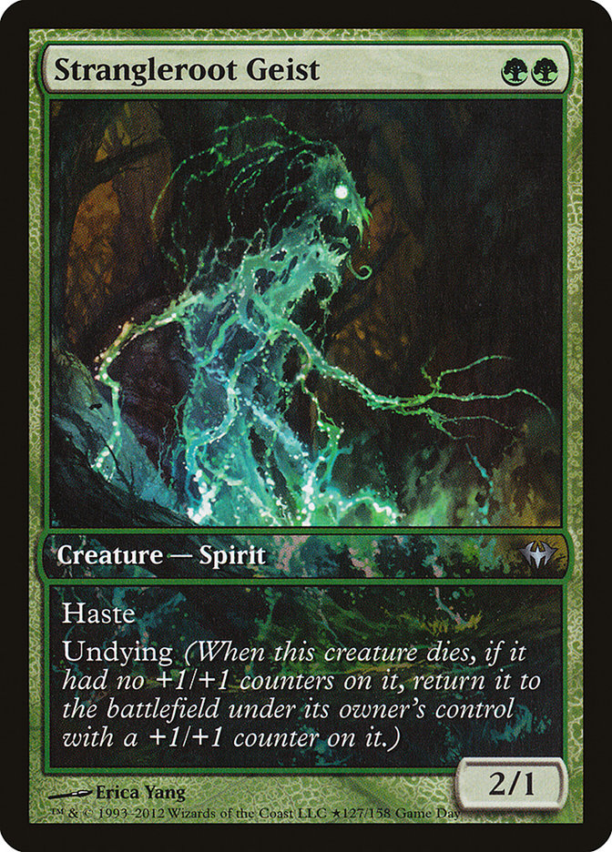 Strangleroot Geist (Game Day) [Dark Ascension Promos] | Devastation Store