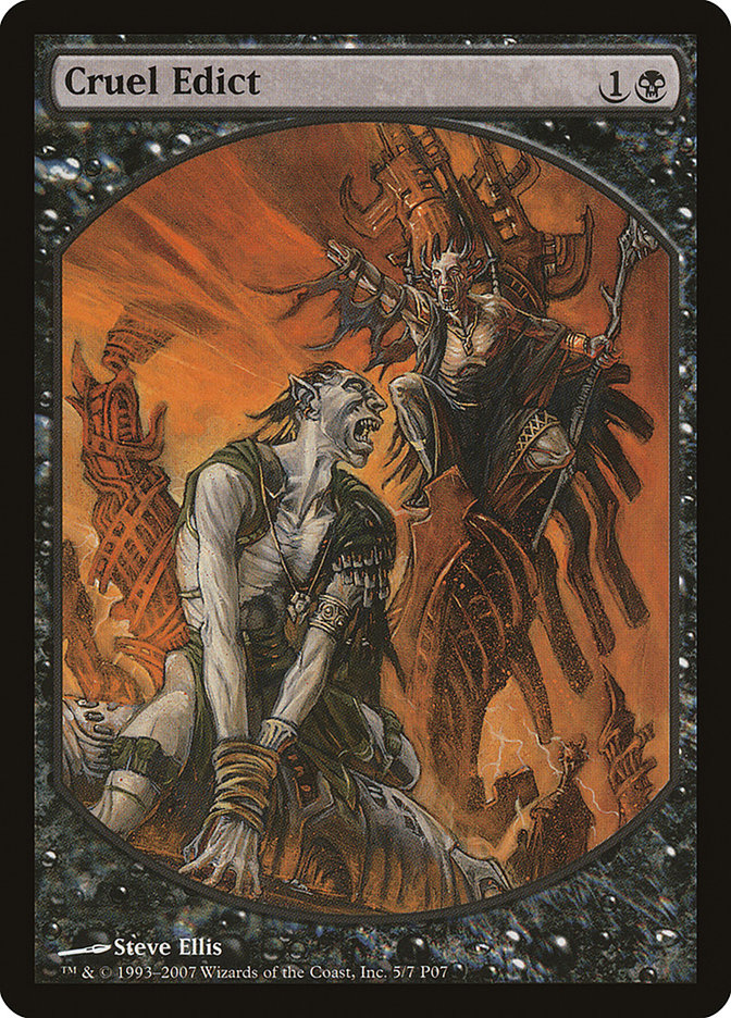 Cruel Edict [Magic Player Rewards 2007] | Devastation Store