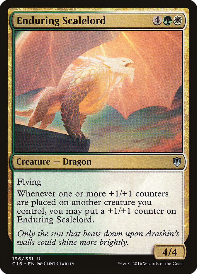 Enduring Scalelord [Commander 2016] | Devastation Store