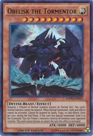 Obelisk the Tormentor [MVP1-ENSV5] Ultra Rare | Devastation Store