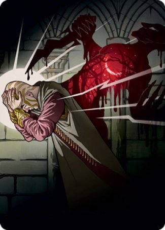 Agonizing Remorse Art Card [Strixhaven: School of Mages Art Series] | Devastation Store
