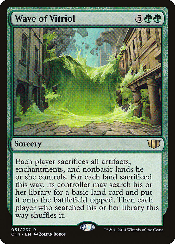 Wave of Vitriol [Commander 2014] - Devastation Store | Devastation Store