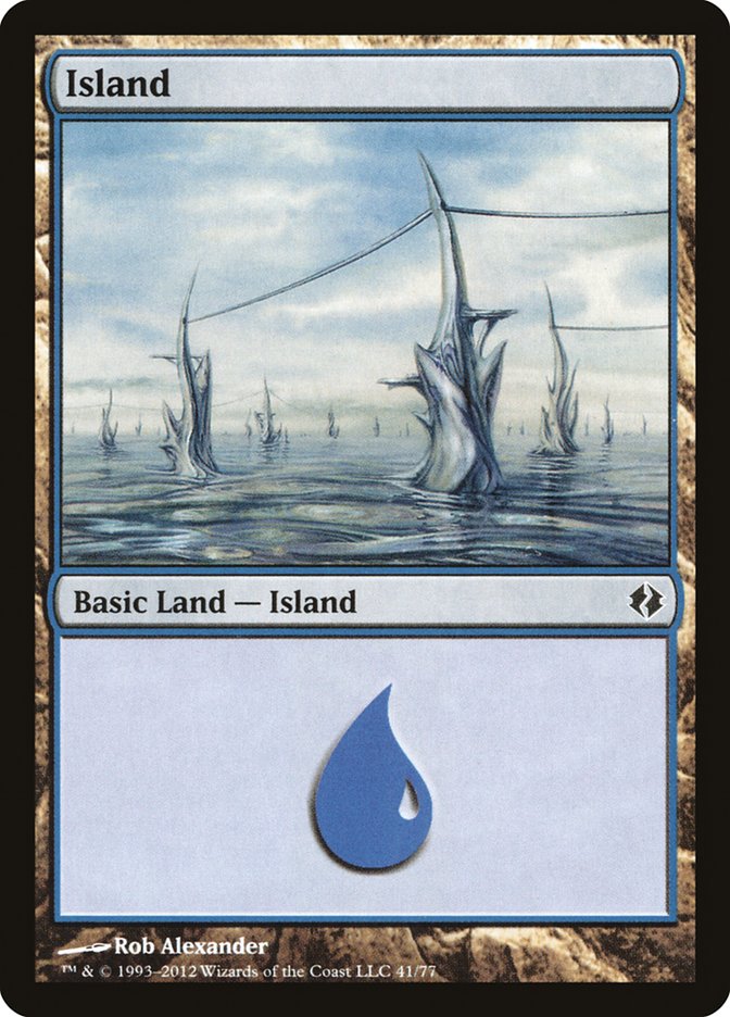 Island (41) [Duel Decks: Venser vs. Koth] - Devastation Store | Devastation Store
