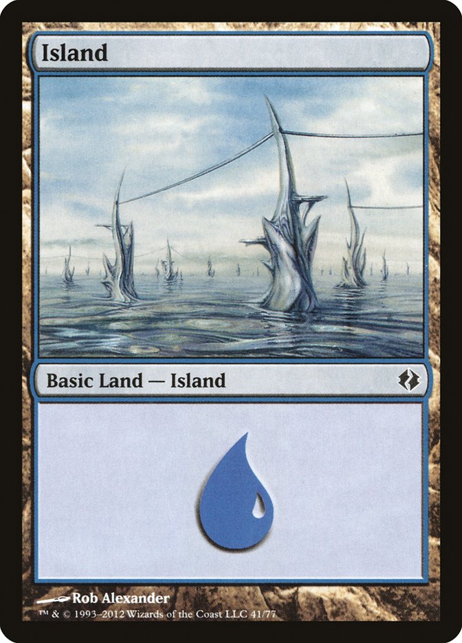 Island (41) [Duel Decks: Venser vs. Koth] - Devastation Store | Devastation Store