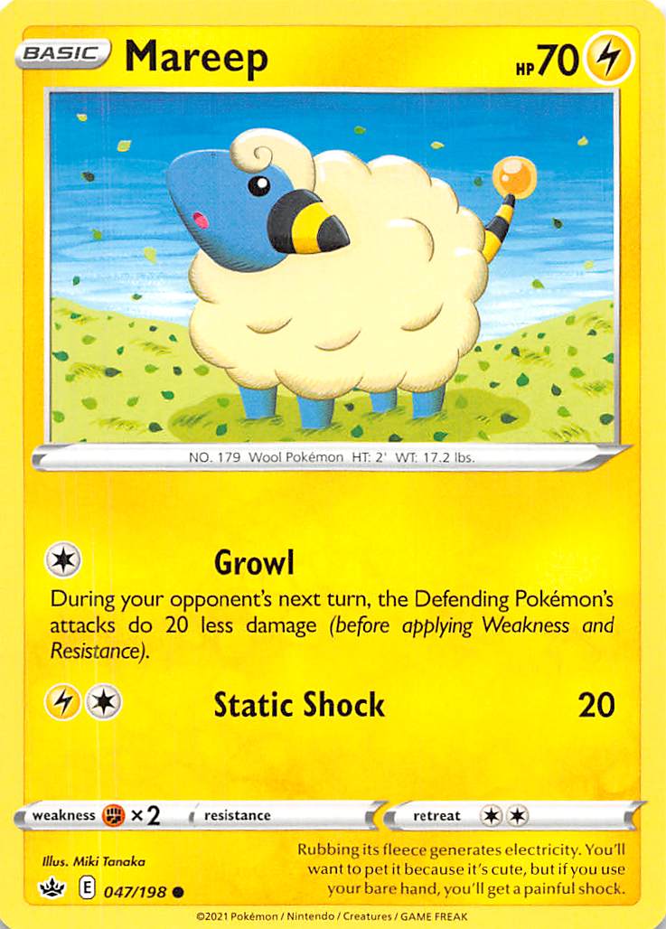 Mareep (047/198) [Sword & Shield: Chilling Reign] | Devastation Store