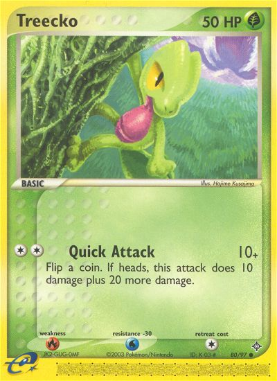 Treecko (80/97) [EX: Dragon] | Devastation Store