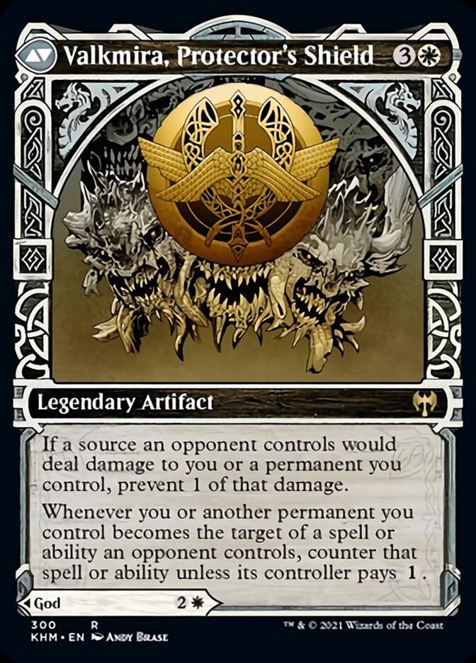 Reidane, God of the Worthy // Valkmira, Protector's Shield (Showcase) [Kaldheim] | Devastation Store