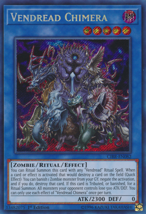 Vendread Chimera [CIBR-EN082] Secret Rare | Devastation Store