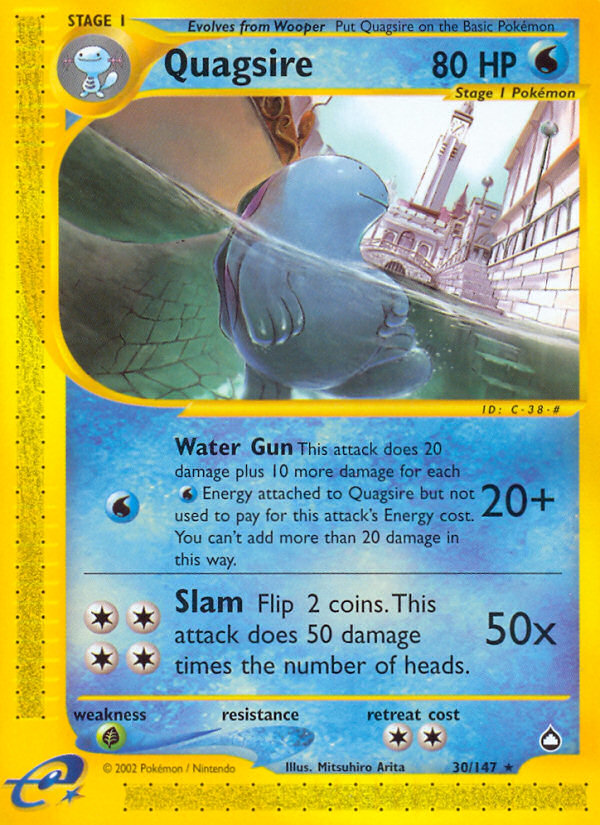 Quagsire (30/147) [Aquapolis] | Devastation Store