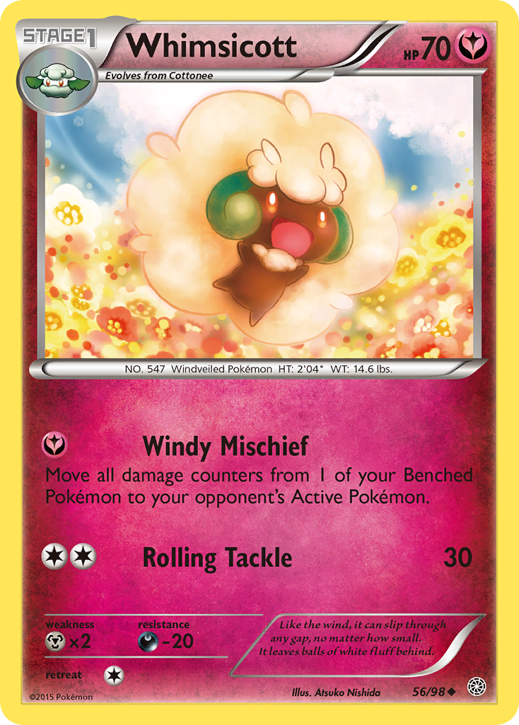 Whimsicott (56/98) [XY: Ancient Origins] | Devastation Store