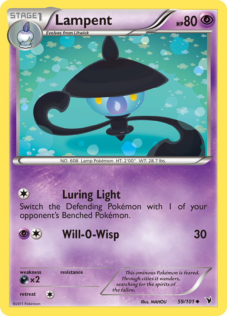 Lampent (59/101) [Black & White: Noble Victories] | Devastation Store