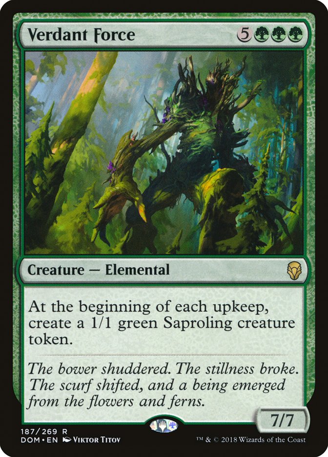 Verdant Force [Dominaria] - Devastation Store | Devastation Store