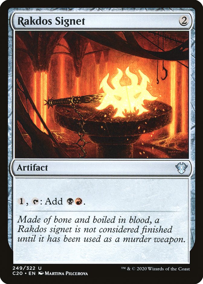Rakdos Signet [Commander 2020] | Devastation Store