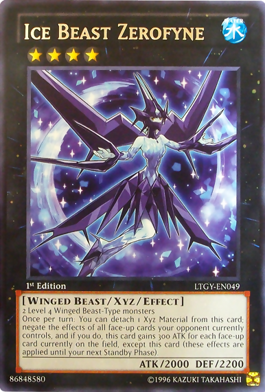 Ice Beast Zerofyne [LTGY-EN049] Rare | Devastation Store