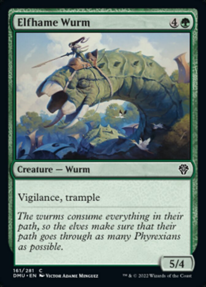 Elfhame Wurm [Dominaria United] | Devastation Store