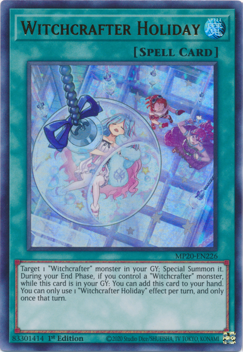 Witchcrafter Holiday [MP20-EN226] Ultra Rare | Devastation Store