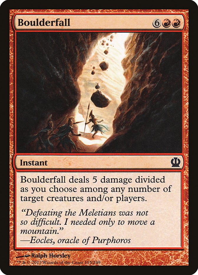 Boulderfall [Theros] - Devastation Store | Devastation Store