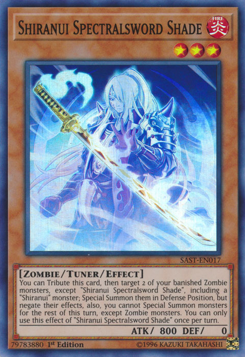 Shiranui Spectralsword Shade [SAST-EN017] Super Rare | Devastation Store